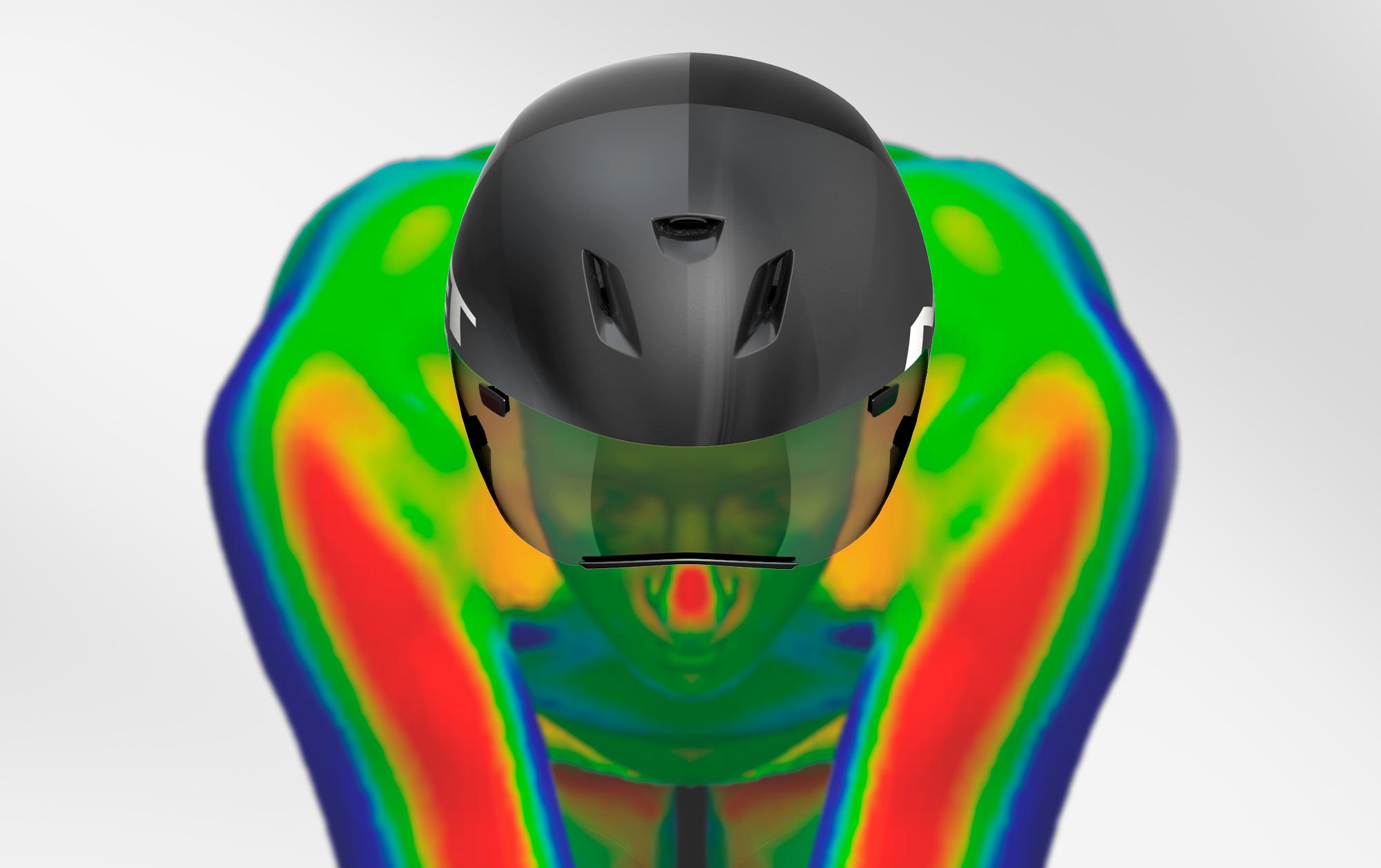 MET Codatronca is an Aero Helmet for Triathlon and Time Trial with Wide Body Construction