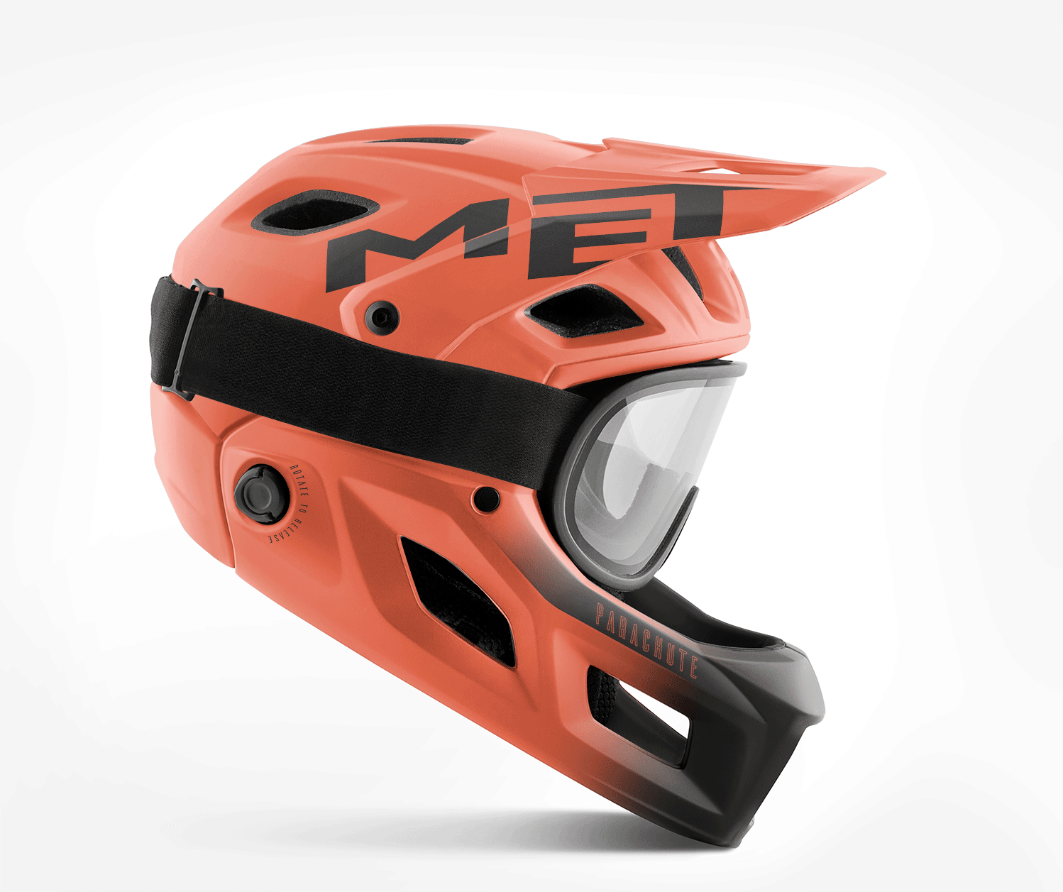 MET Parachute MCR Mips is a Convertible Full-Face Helmet for Enduro, Trail and E-MTB