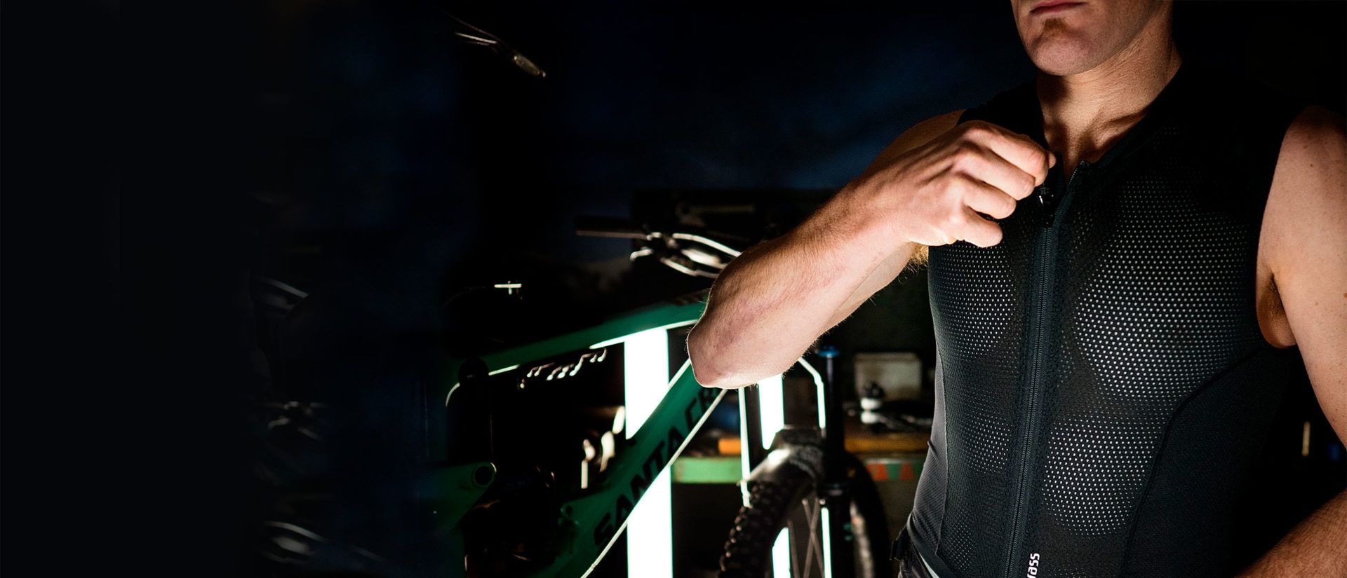 Armour Lite MTB Back Protector Bluegrass