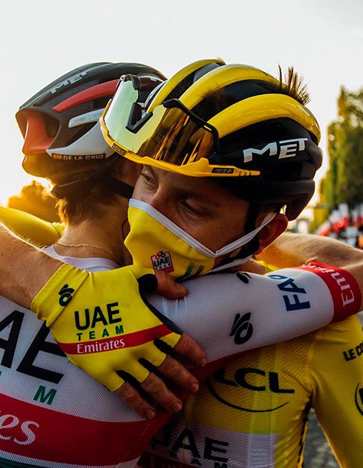 MET Helmets Tour de France Win Tadej Pogacar