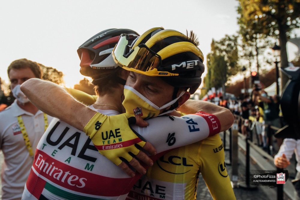 MET Trenta 3K Carbon Road and Aero Helmet with Tadej Pogacar 2020 Tour de France winner