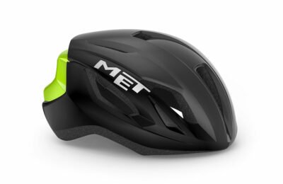 Yellow Size 56 58 cm Road Bike Cycle Helmet MET Strale Black 