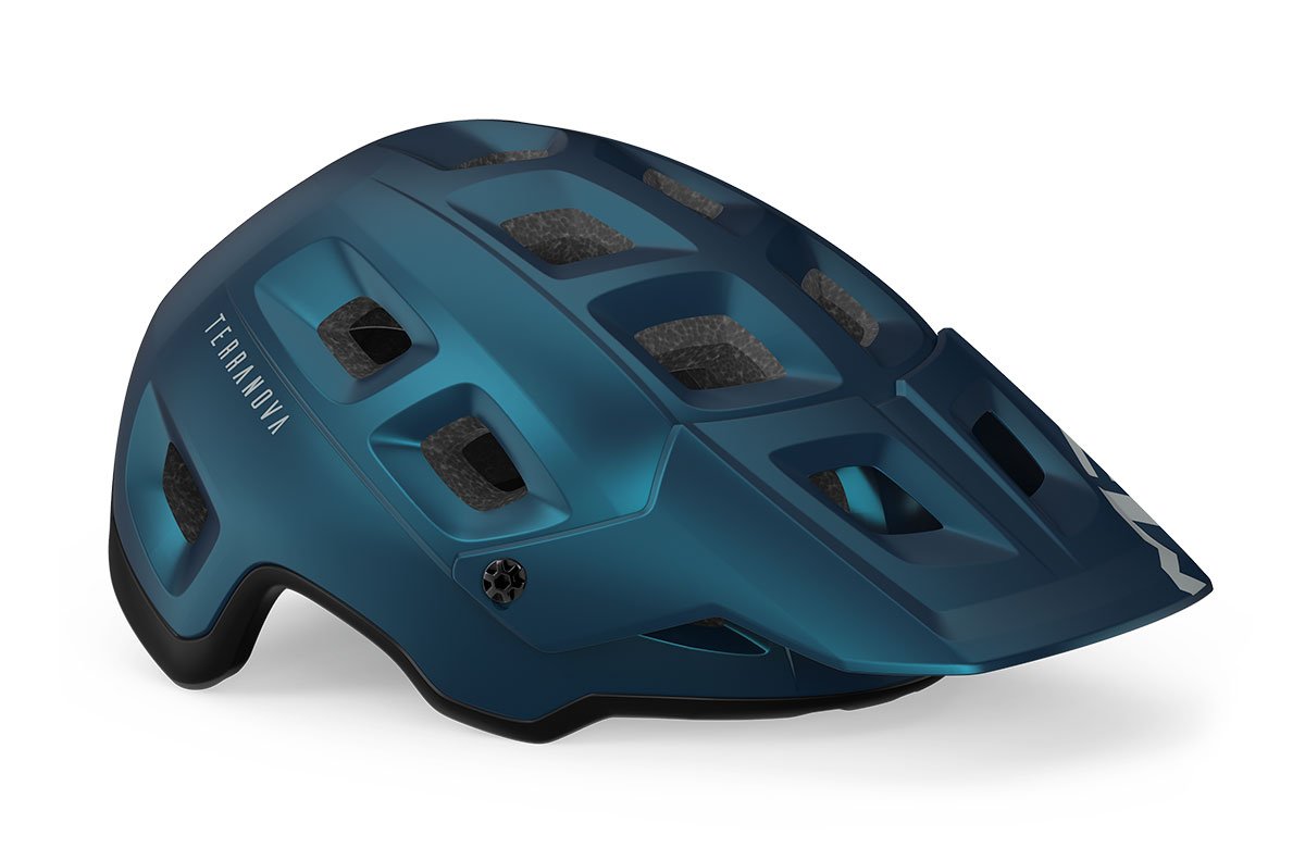 Nautical Blue Details about   MET Terranova MTB Cycling Helmet 
