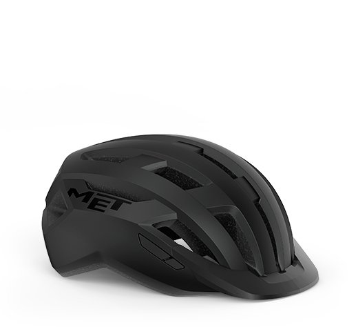 Small MET Unisexs METROAD028 Bike Helmet Black 
