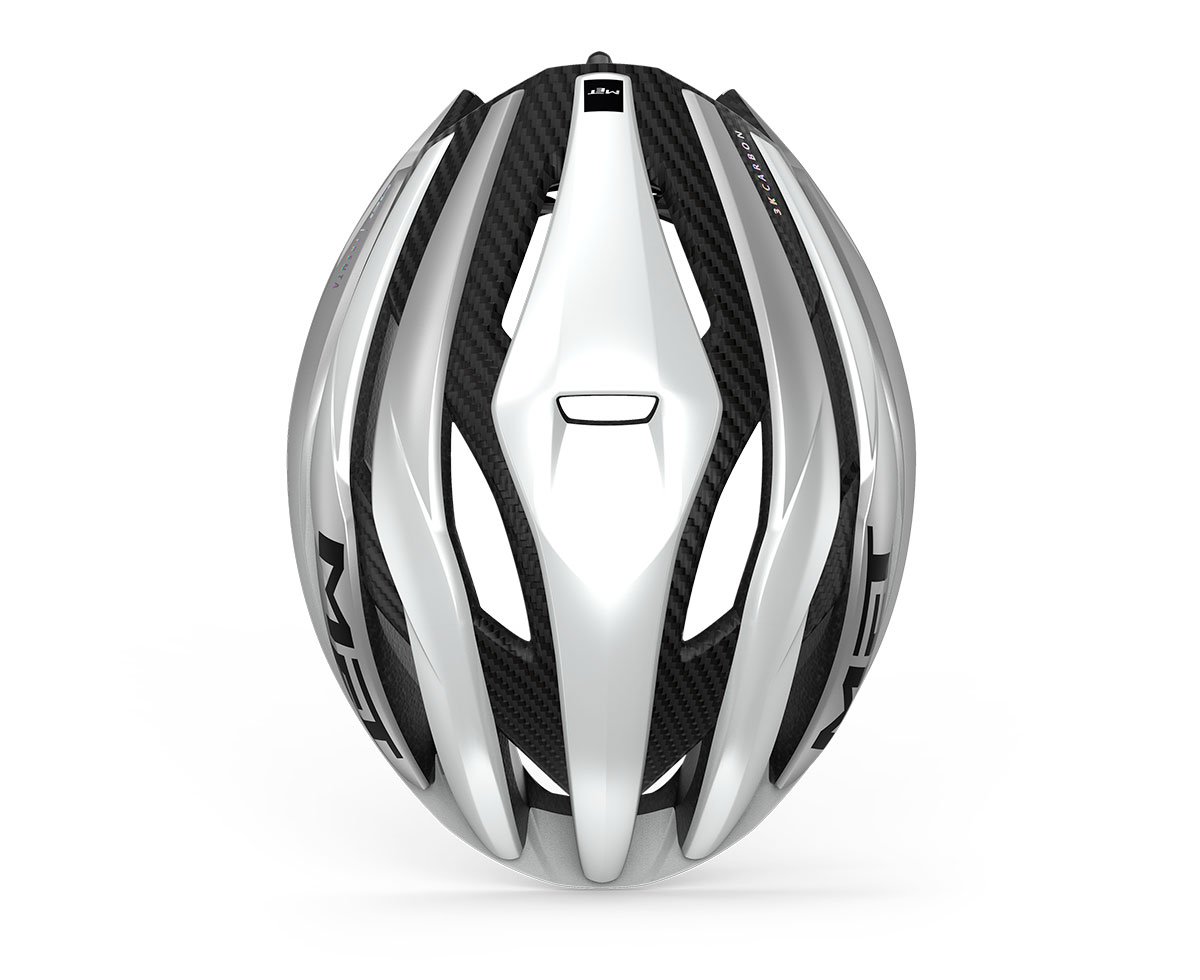 BlueGrass Superbold Bicycle Cycle Bike Helmet Gloss Metallic Silver 