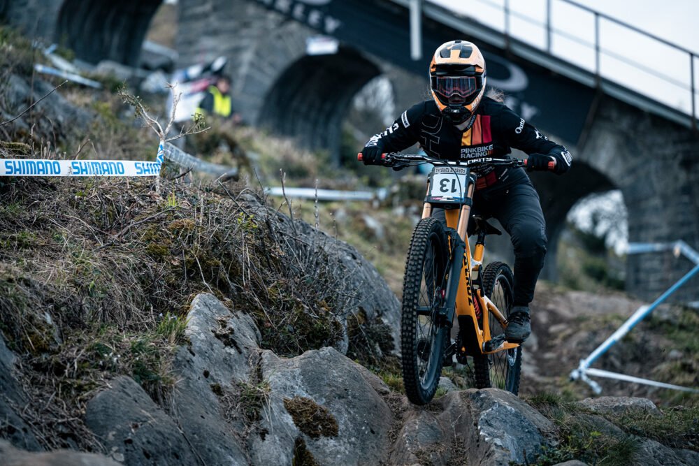 Aimi Kenyon for Pinkbike Factory Team at Lourdes 2022