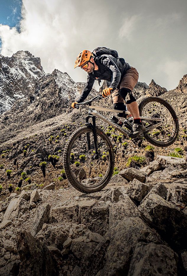 Cédric Tassan discovering Mount Kenya | MET Helmets