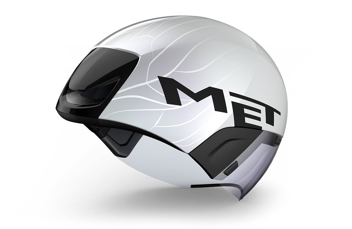 MET Codatronca is an Aero Helmet for Triathlon and Time Trial