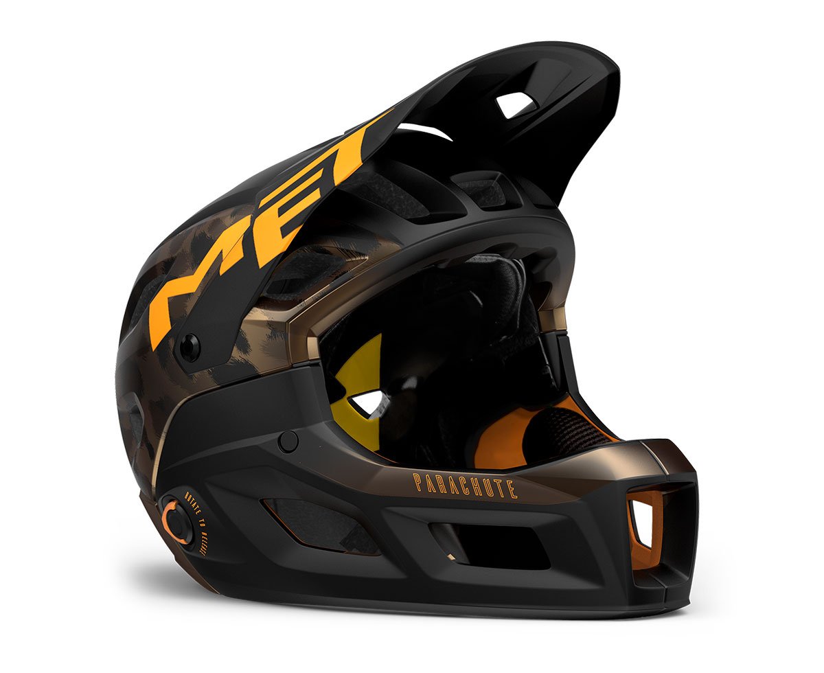 MET Parachute MCR Mips is a Convertible Full-Face Helmet for Enduro, Trail and E-MTB