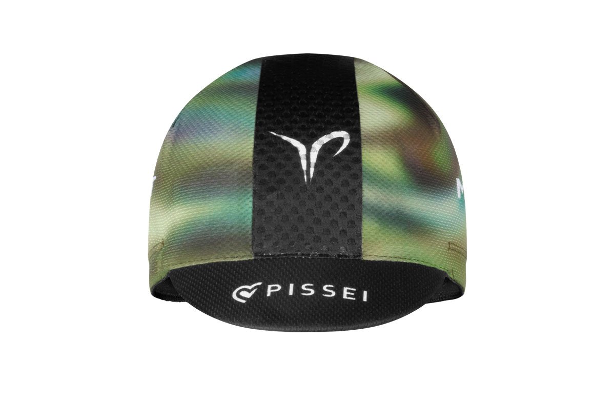 MET Tadej Pogacar Cycling Cap created in collaboration with Pissei for the launch of the Trenta 3K Carbon Pogacar II.
